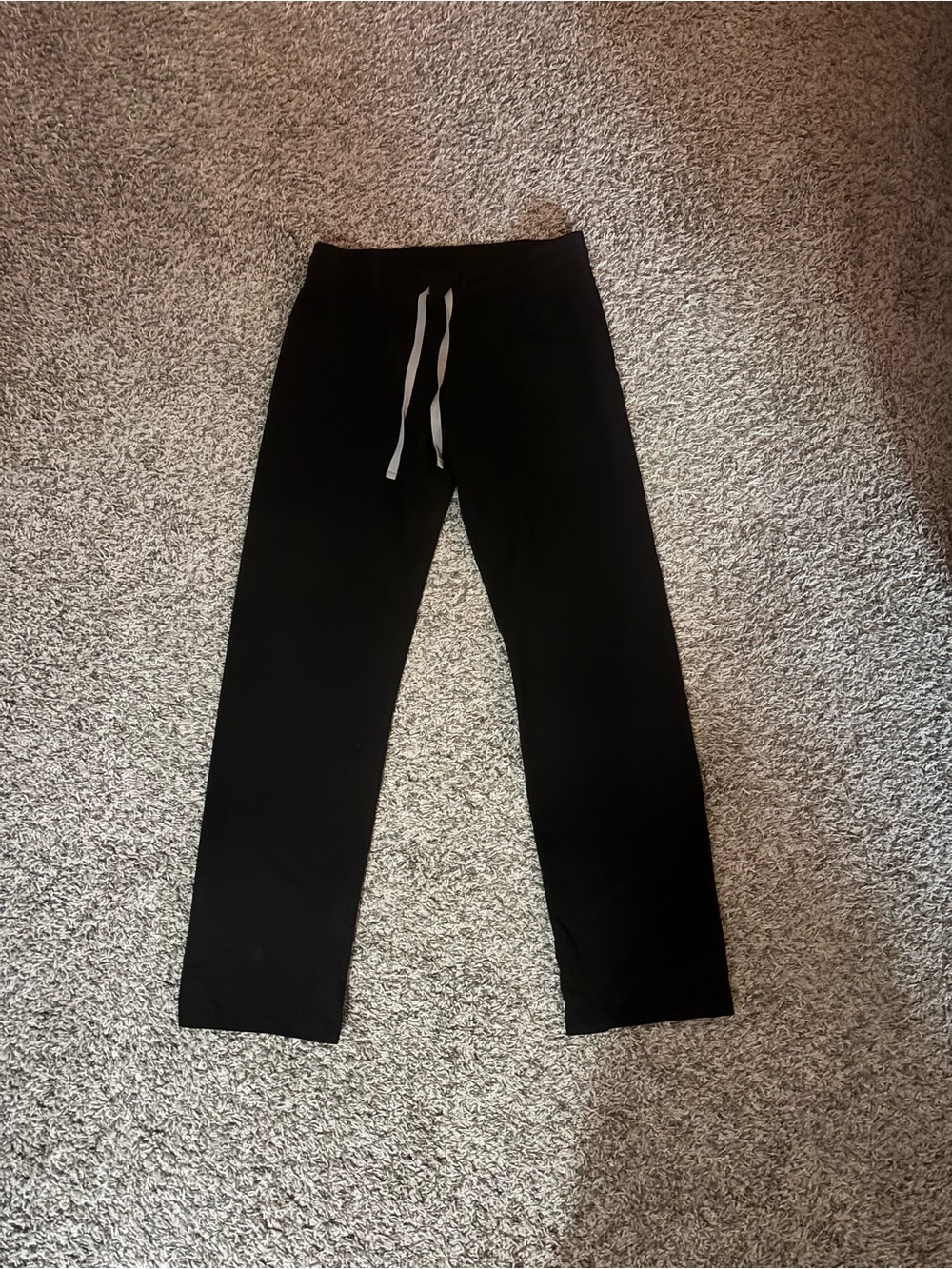 Figs Black Technical Collection Scrub Pants